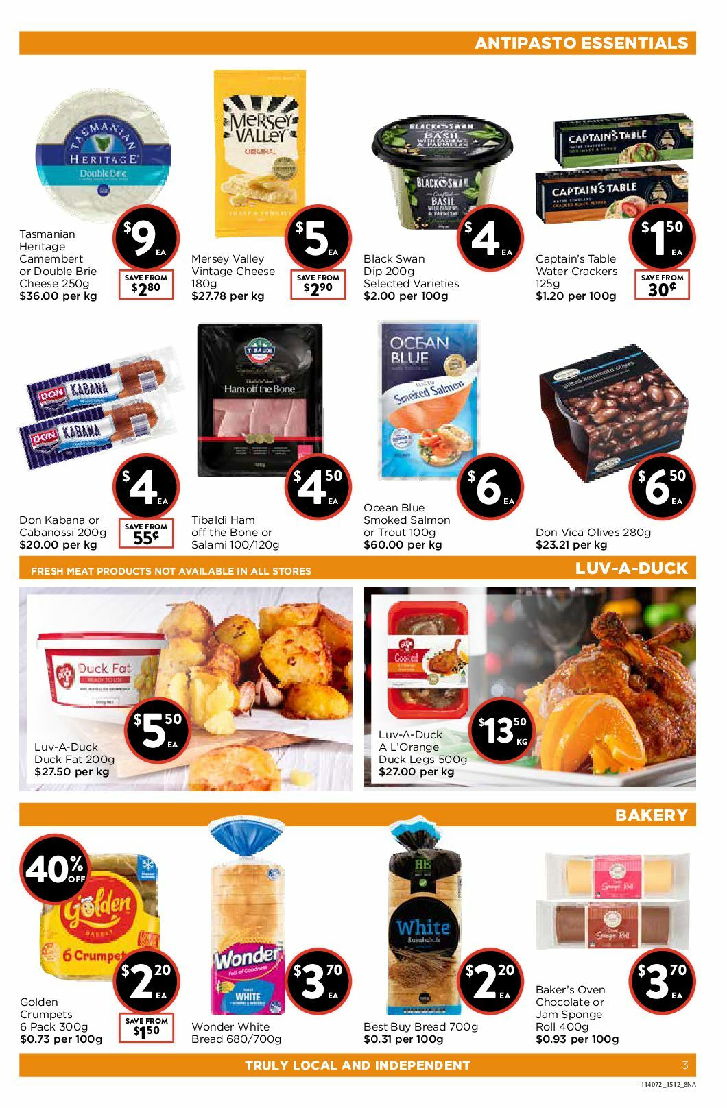 FoodWorks Catalogues from 15 December