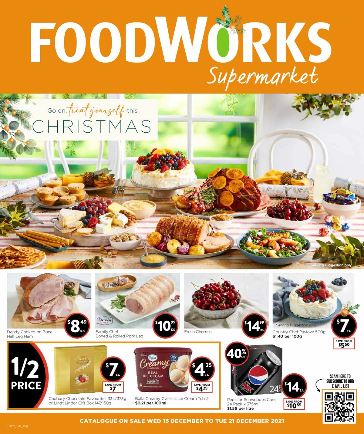 FoodWorks Supermarket Catalogues from 15 December