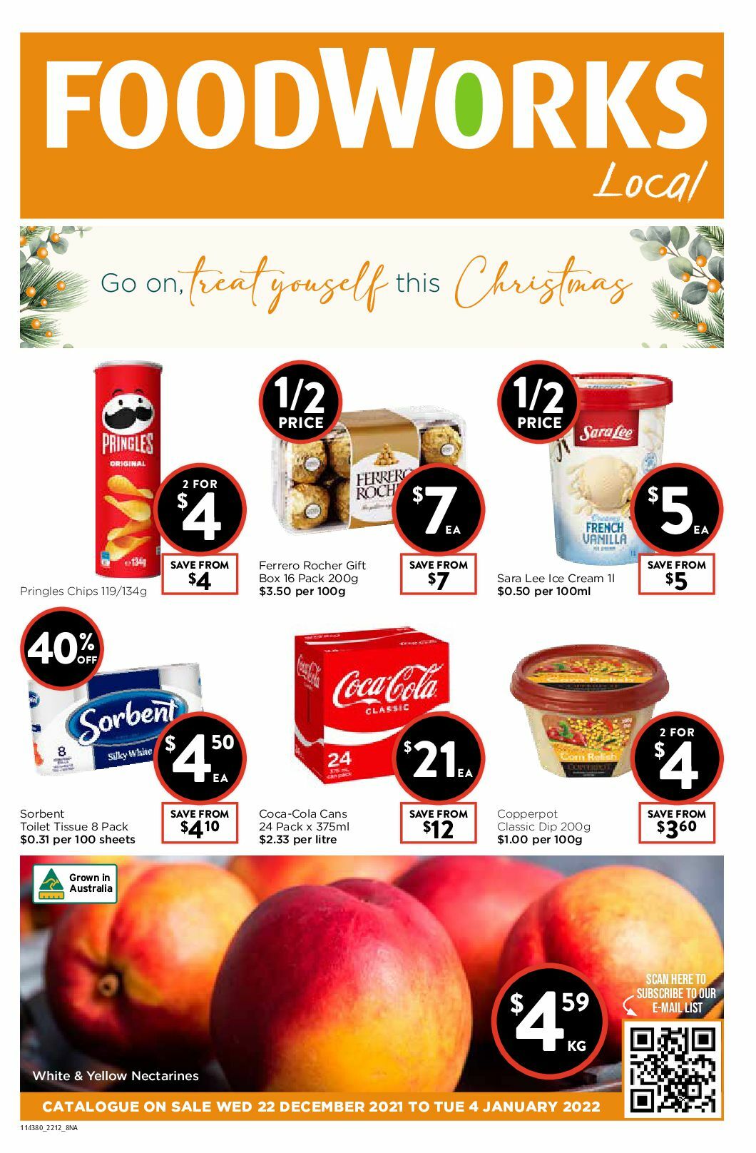 FoodWorks Catalogues from 22 December