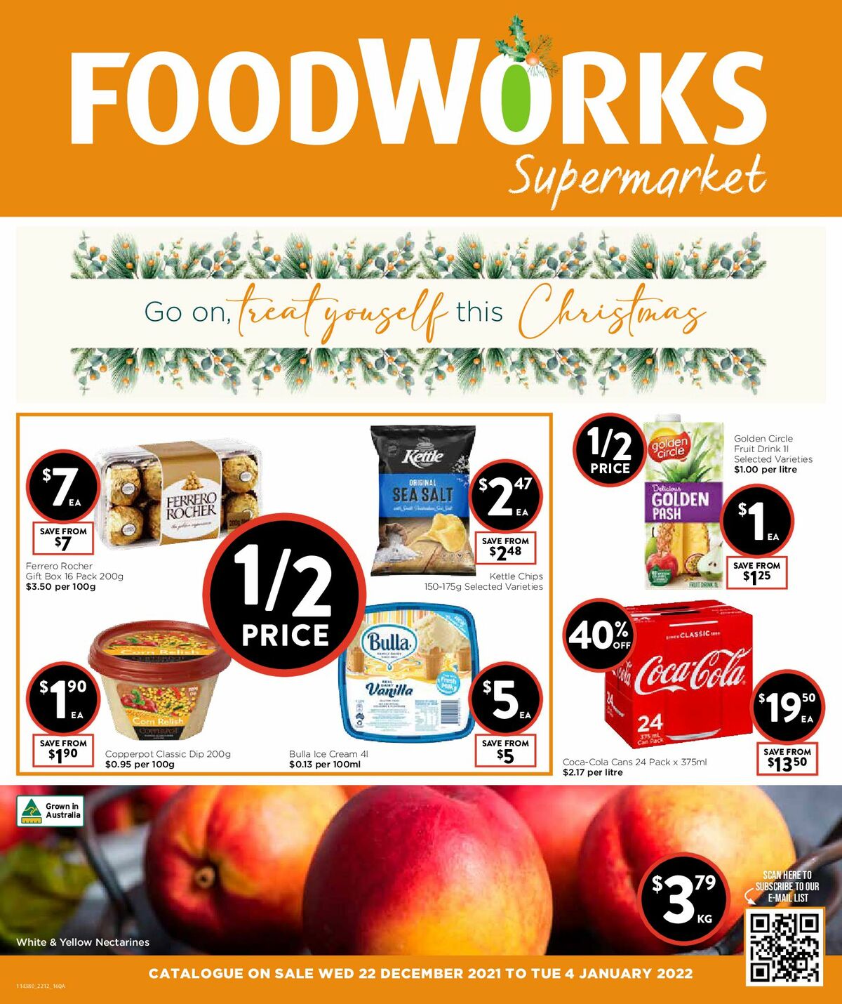 FoodWorks Supermarket Catalogues from 22 December