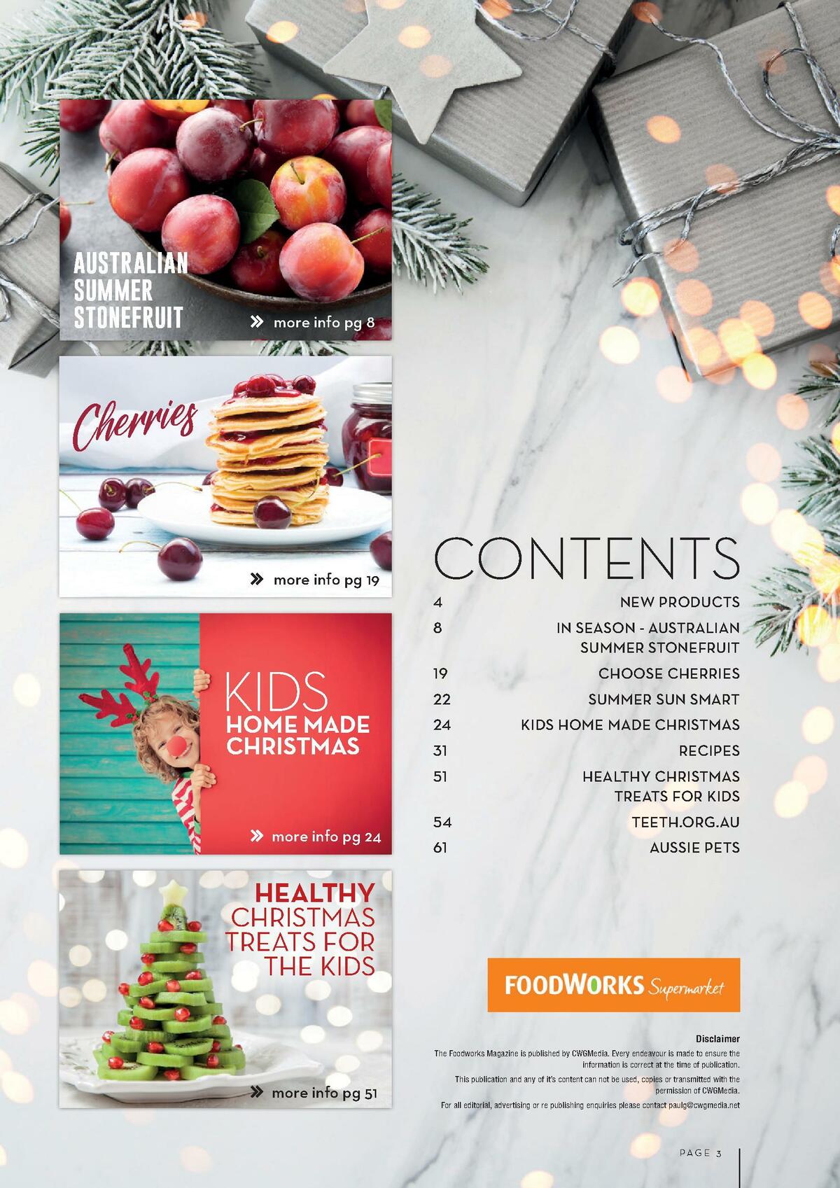 FoodWorks Magazine December Catalogues from 1 December