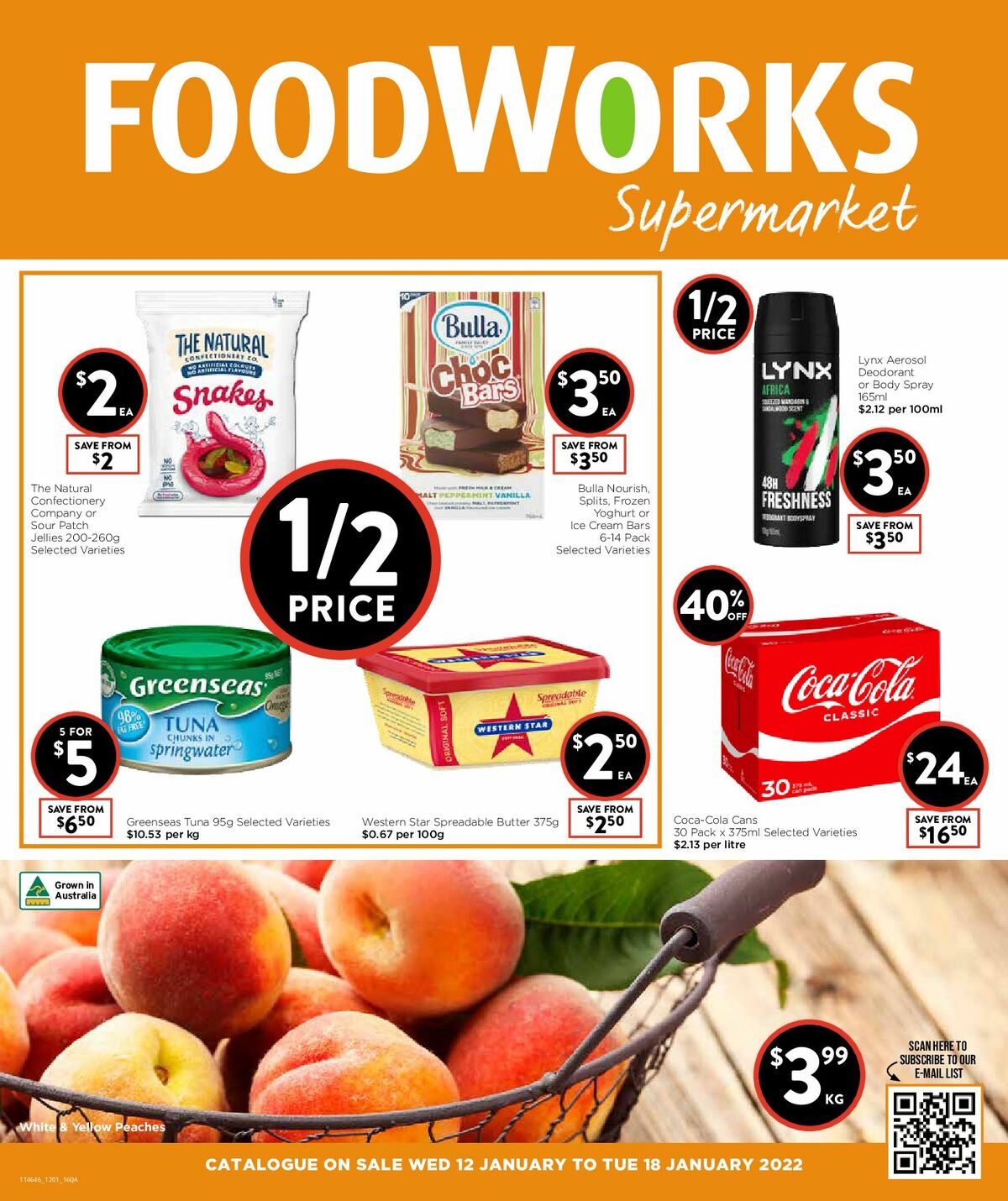 FoodWorks Supermarket Catalogues from 12 January