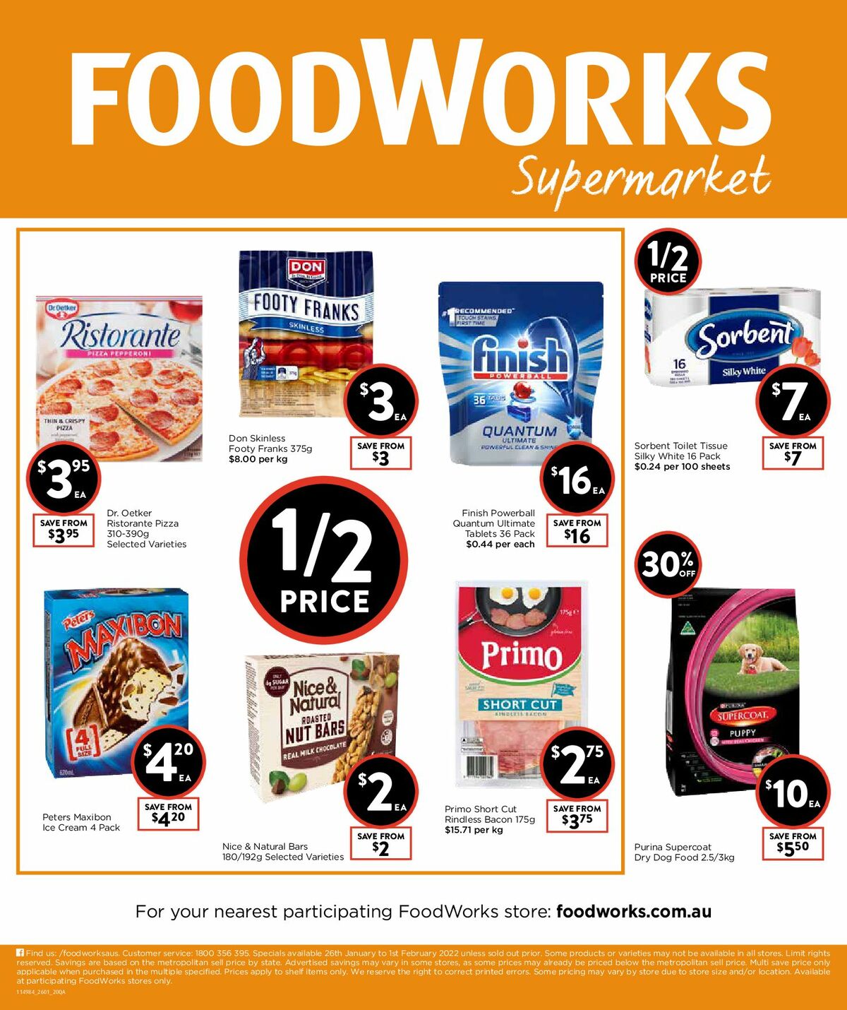 FoodWorks Supermarket Catalogues from 26 January