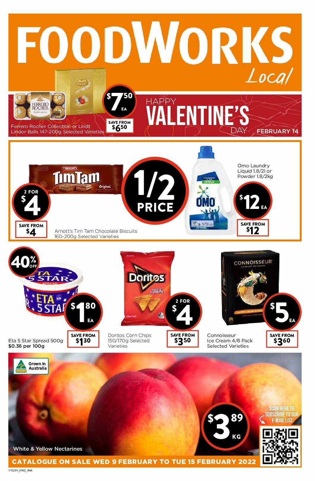 FoodWorks Catalogues from 9 February
