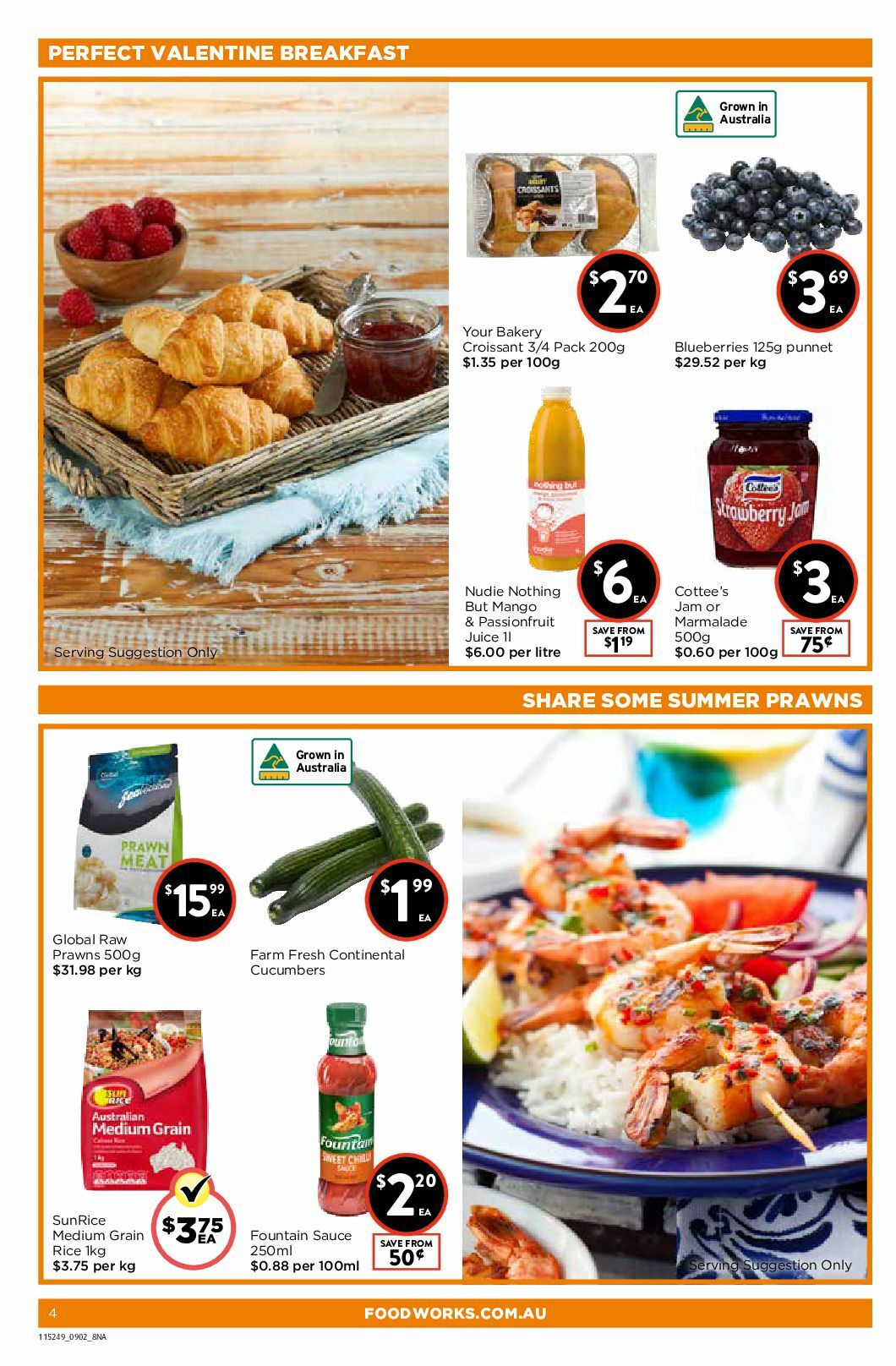 FoodWorks Catalogues from 9 February