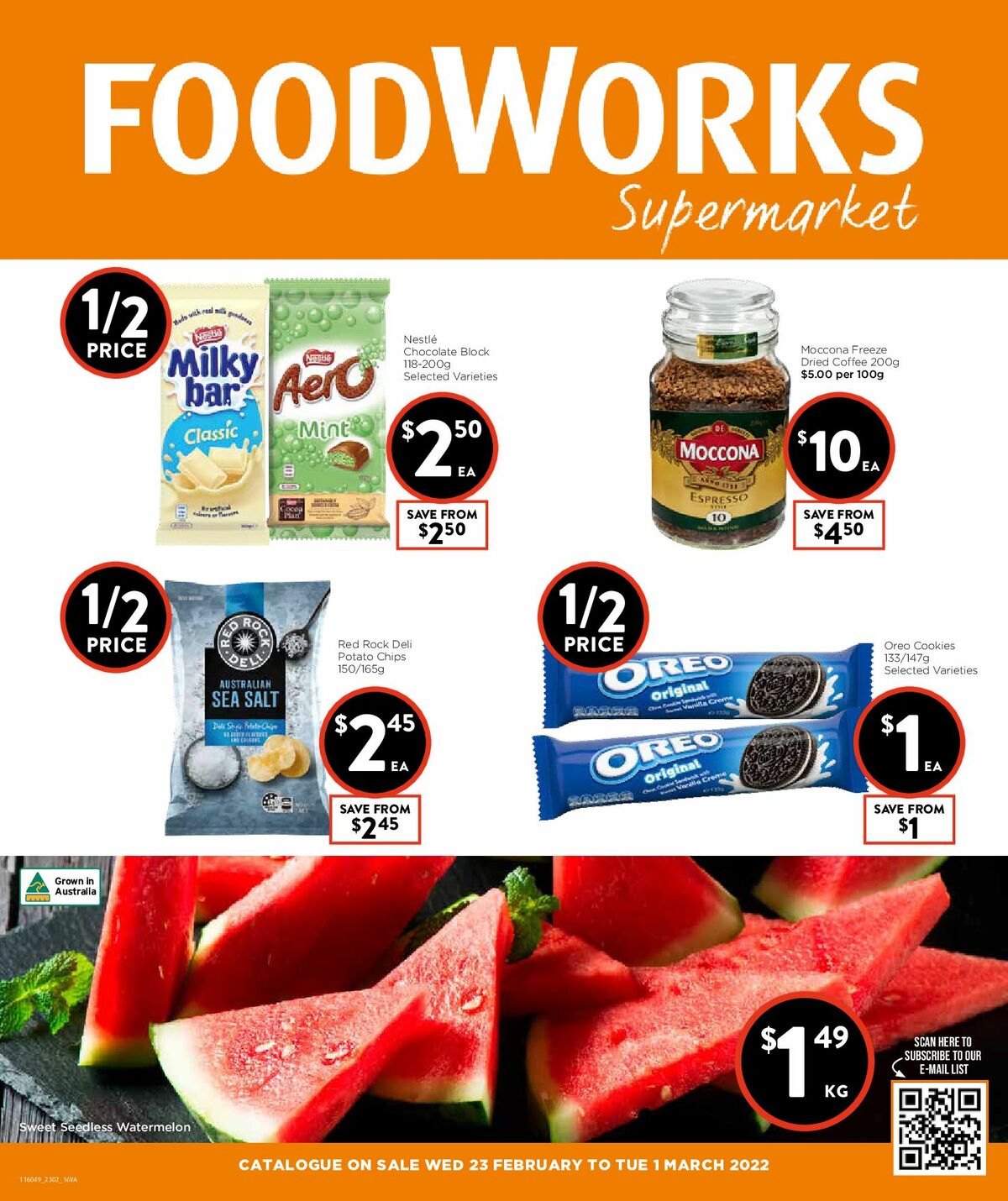 FoodWorks Supermarket Catalogues from 23 February