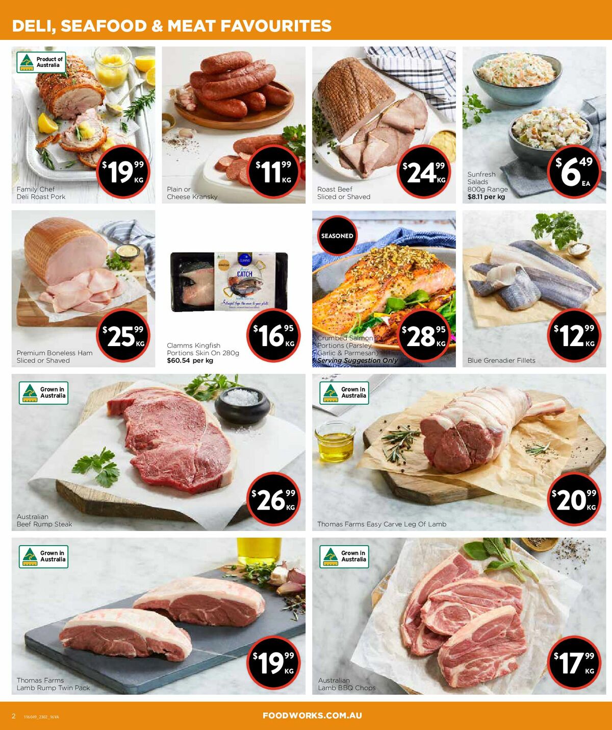 FoodWorks Supermarket Catalogues from 23 February