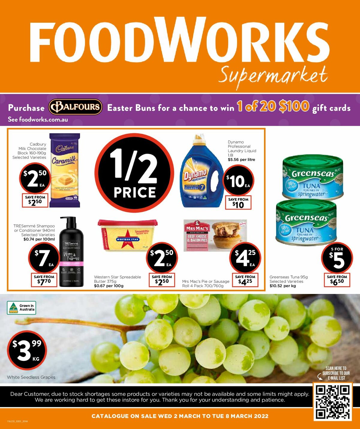 FoodWorks Supermarket Catalogues from 2 March
