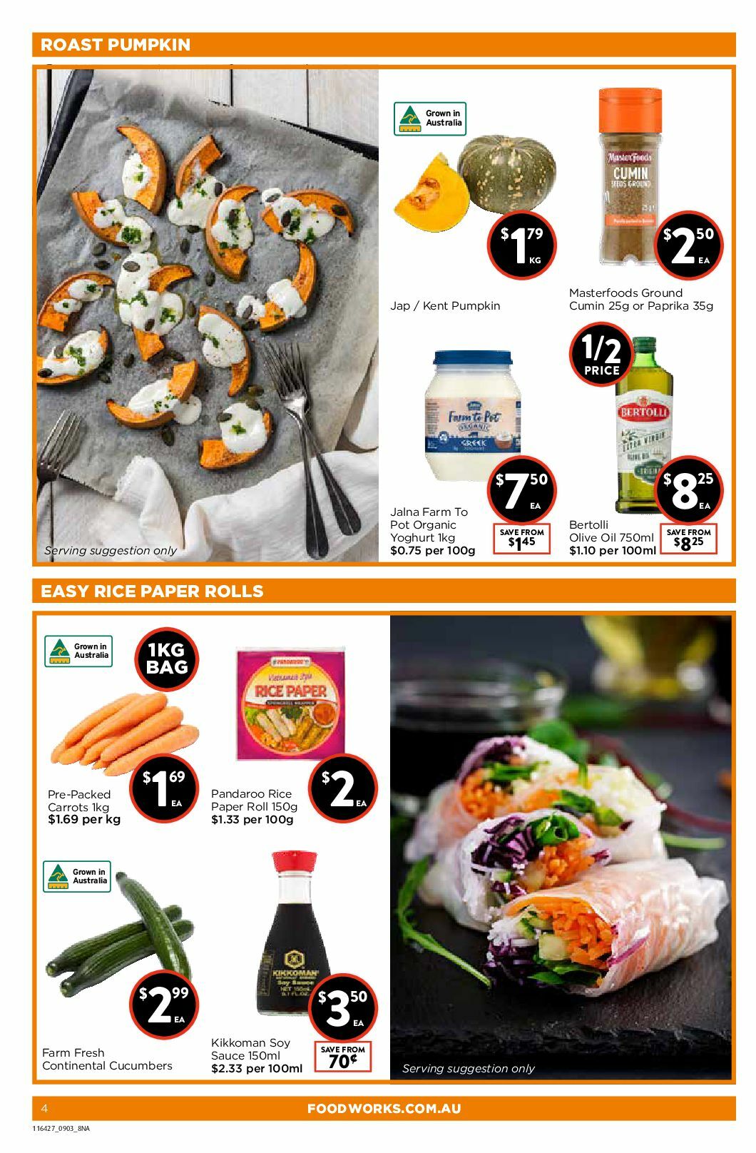 FoodWorks Catalogues from 9 March