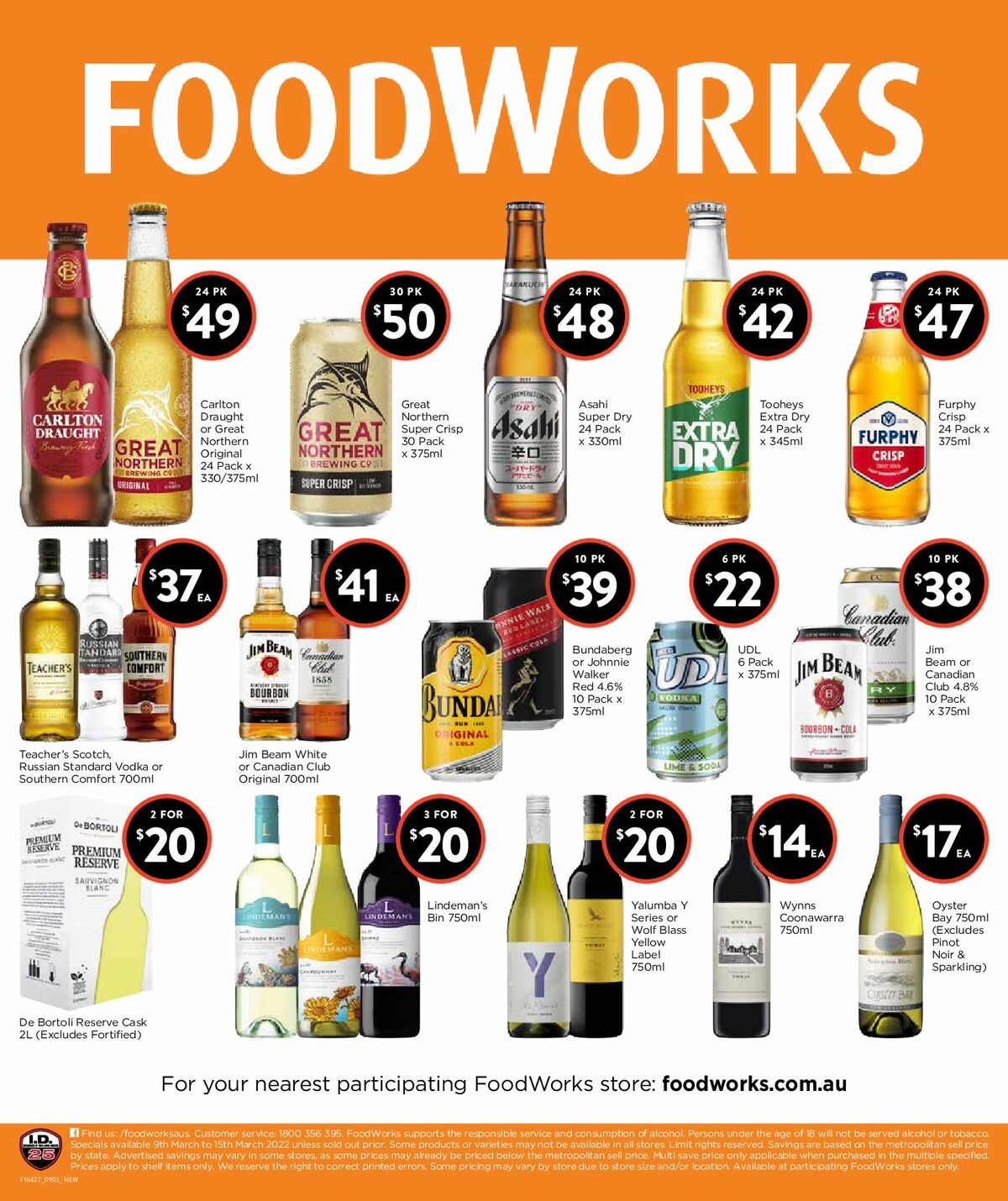FoodWorks Supermarket Catalogues from 9 March