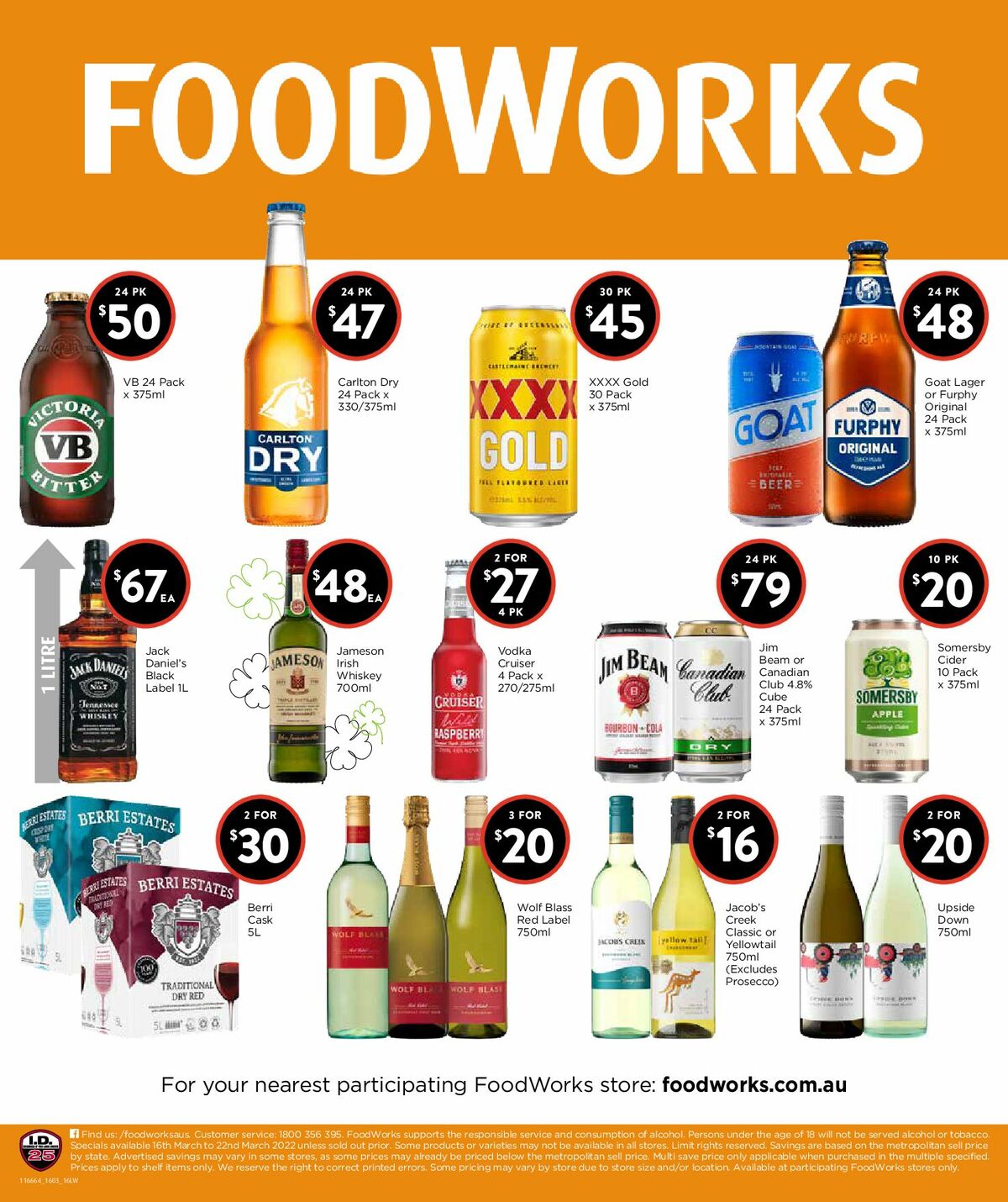 FoodWorks Supermarket Catalogues from 16 March