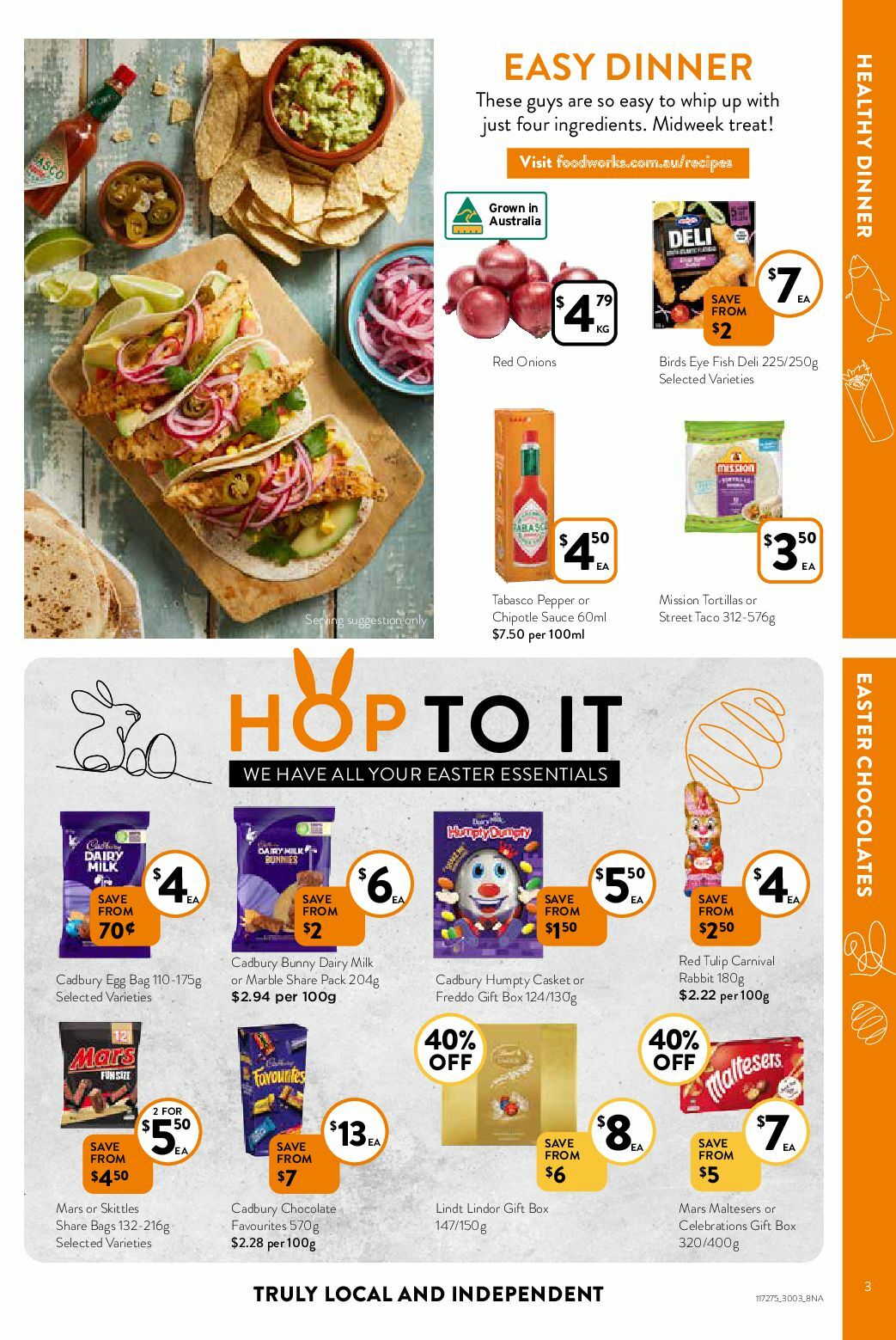 FoodWorks Catalogues from 30 March