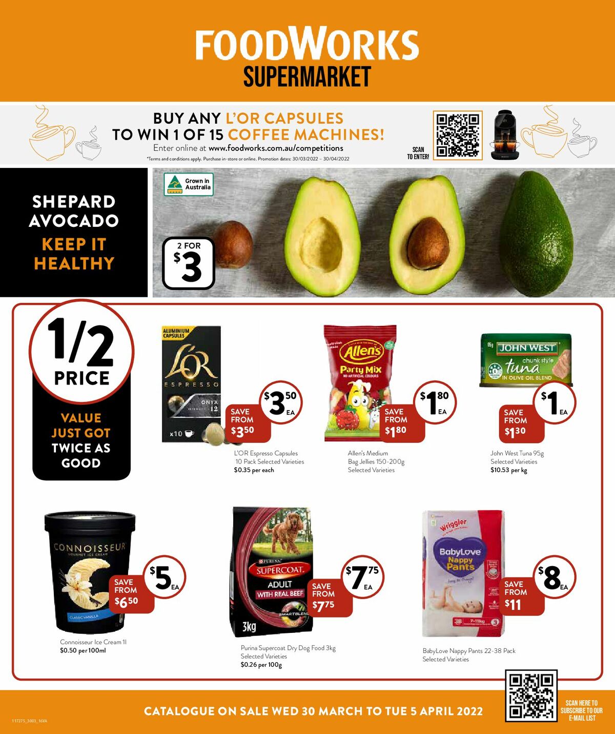 FoodWorks Supermarket Catalogues from 30 March