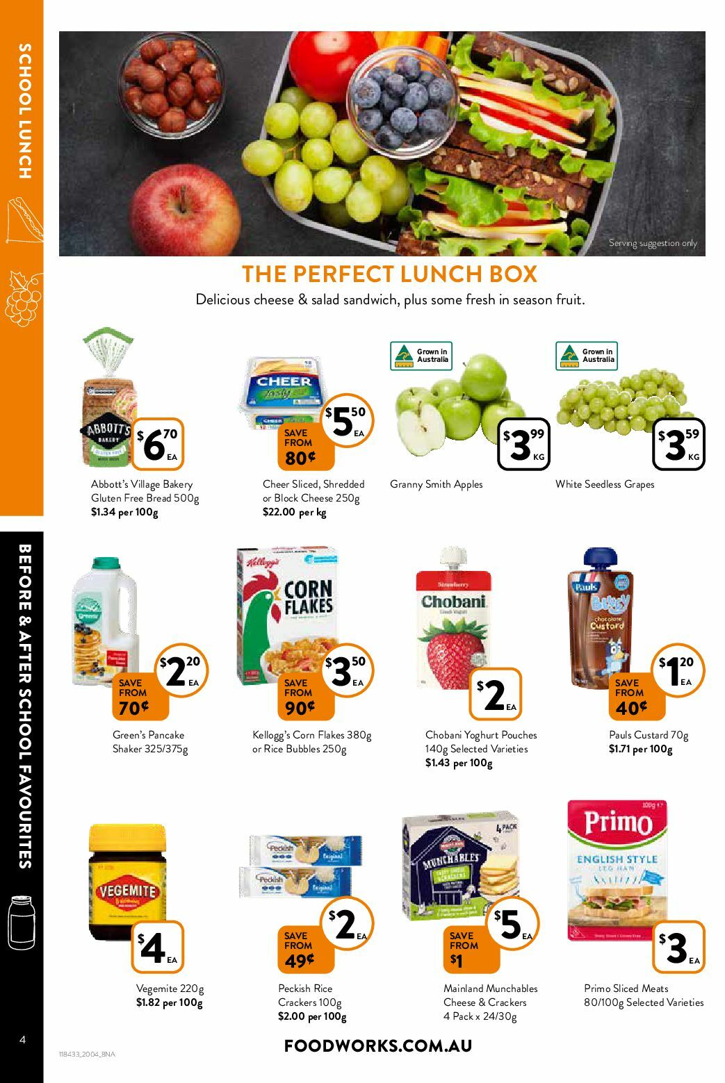 FoodWorks Catalogues from 20 April