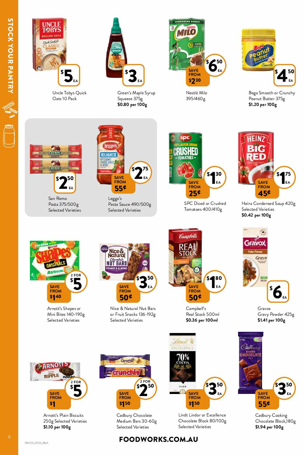FoodWorks Catalogues from 20 April