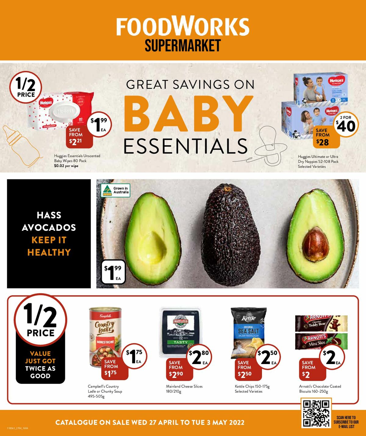 FoodWorks Supermarket Catalogues from 27 April