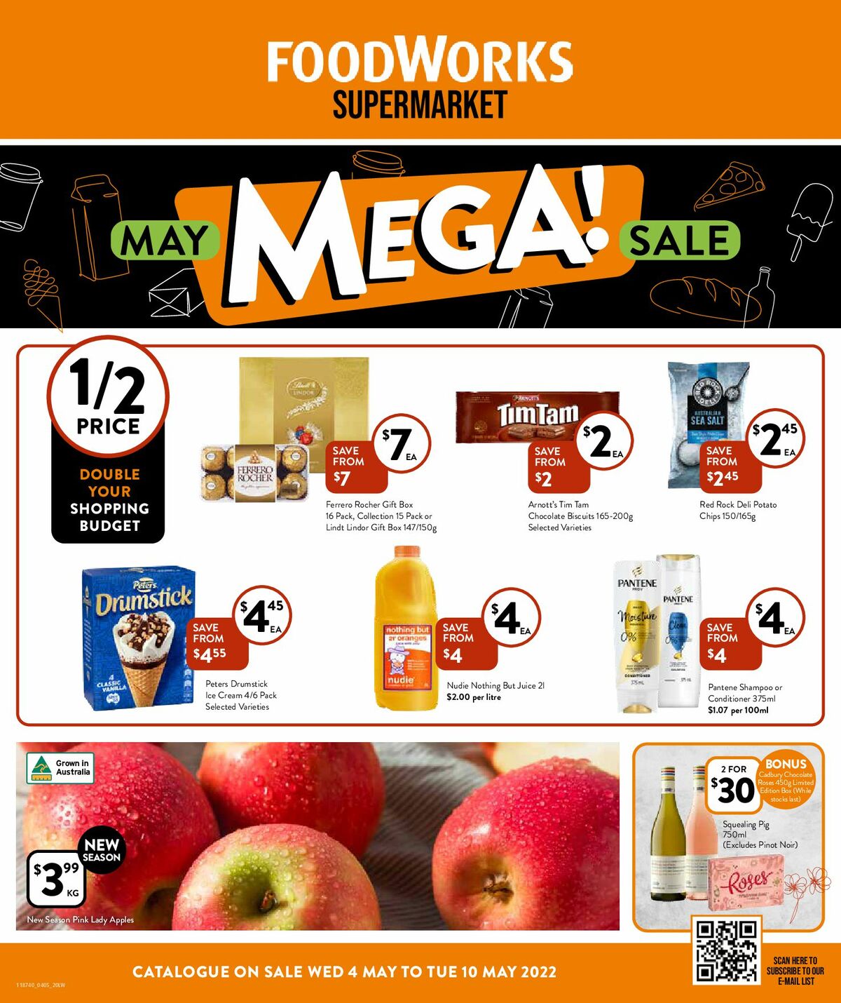 FoodWorks Supermarket Catalogues from 4 May