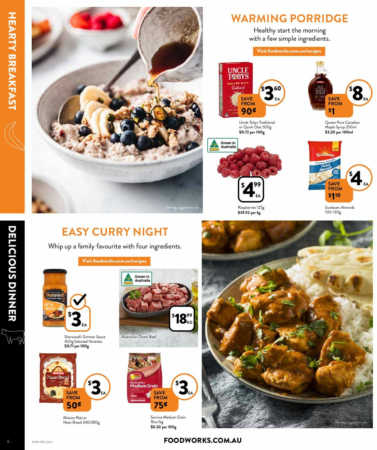 FoodWorks Supermarket Catalogues from 18 May