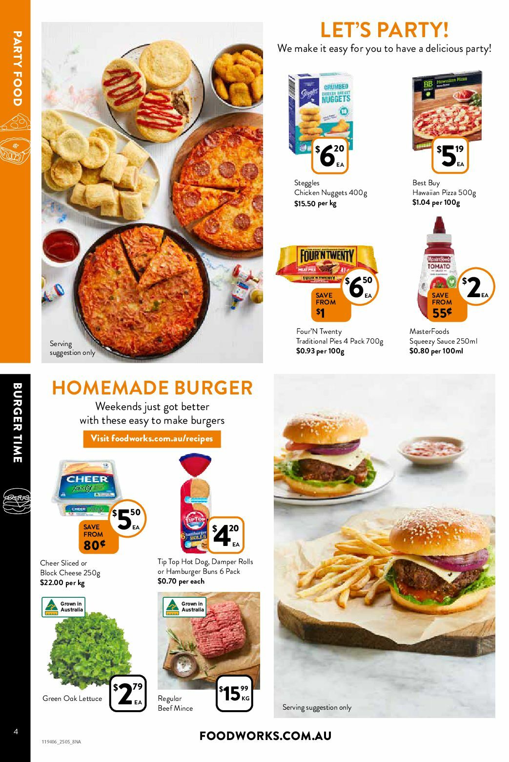 FoodWorks Catalogues from 25 May