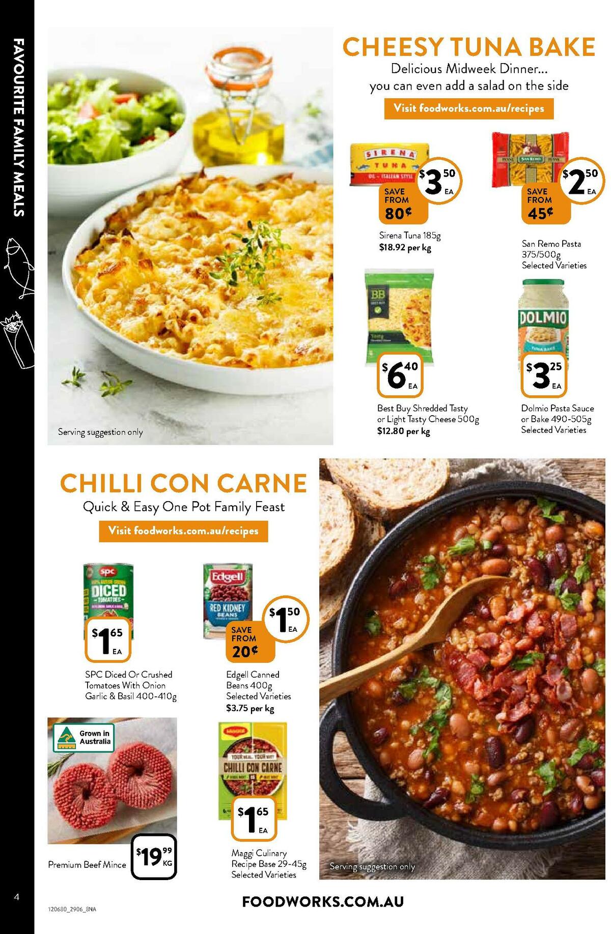 FoodWorks Catalogues from 29 June