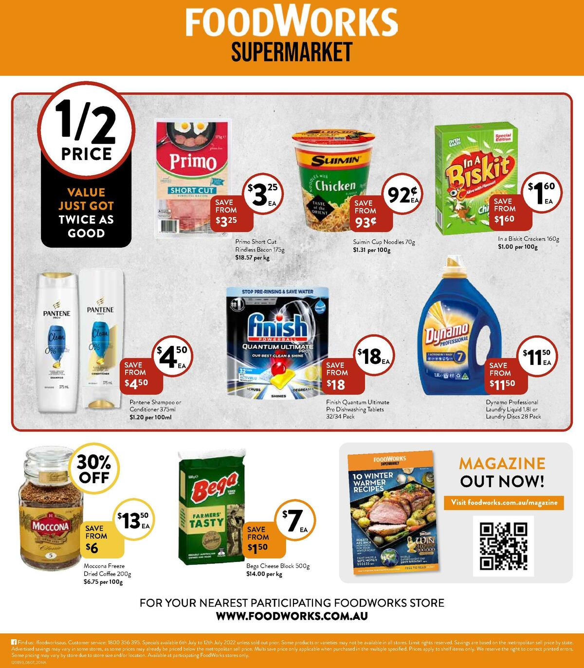 FoodWorks Supermarket Catalogues from 6 July