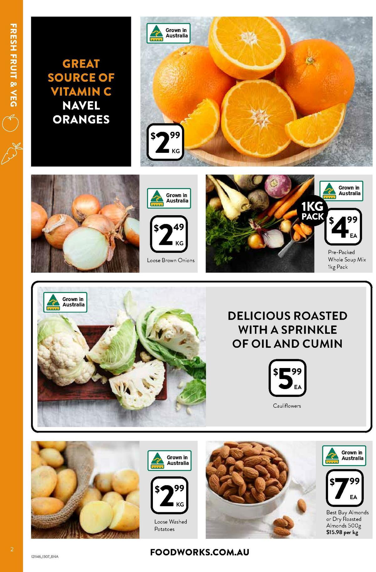 FoodWorks Catalogues from 13 July