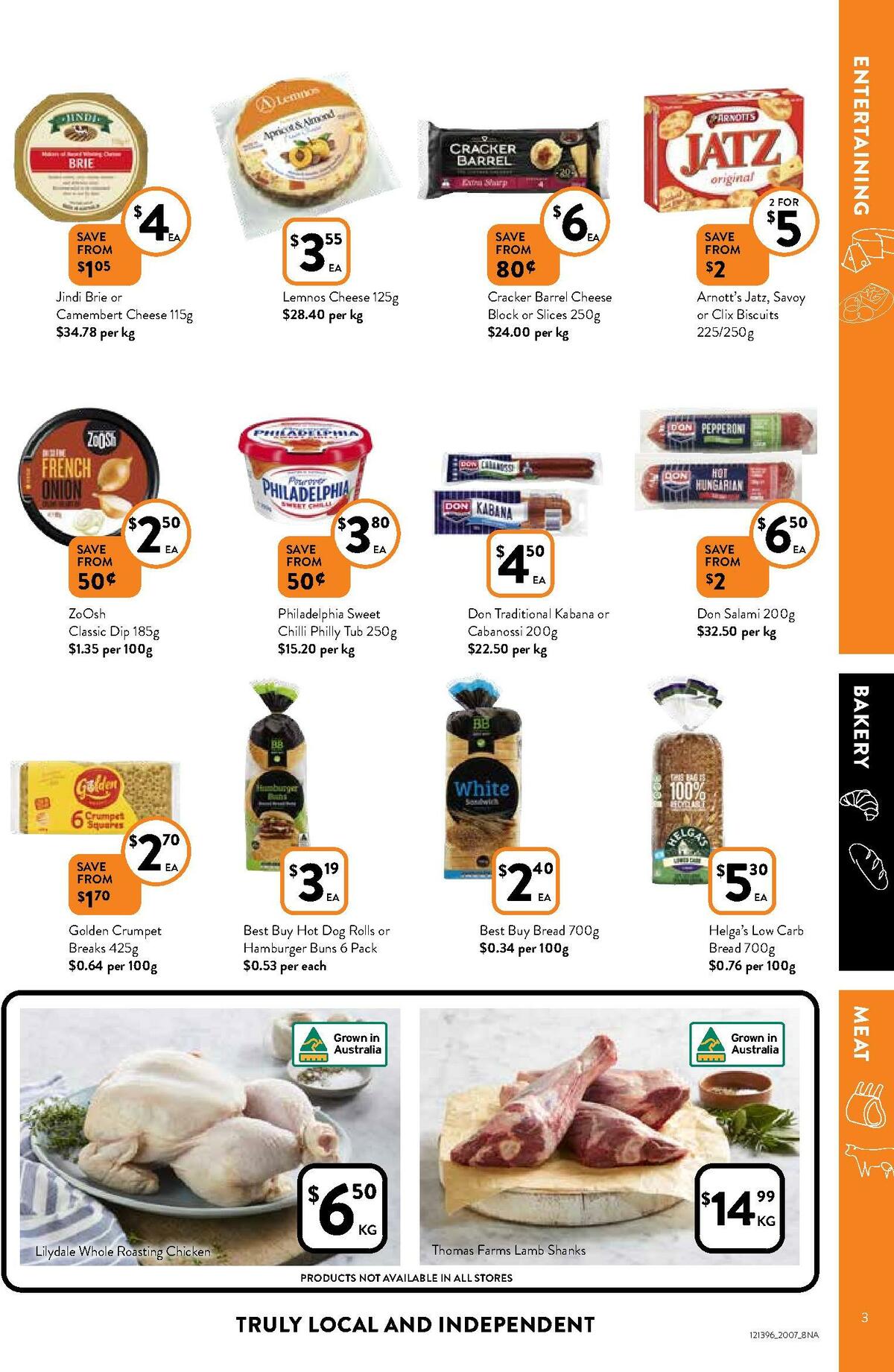 FoodWorks Catalogues from 20 July