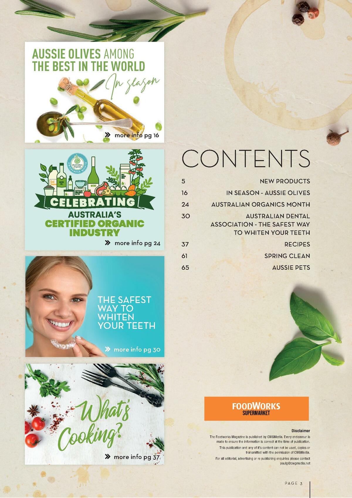 FoodWorks Magazine August/September Catalogues from 1 August
