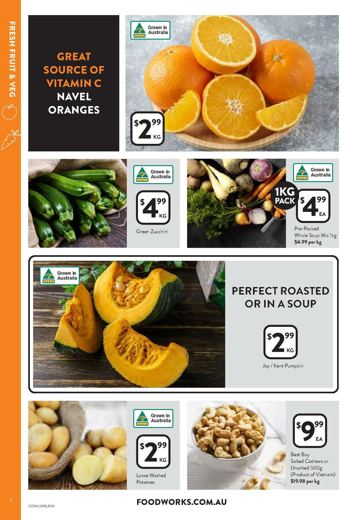 FoodWorks Catalogues from 10 August