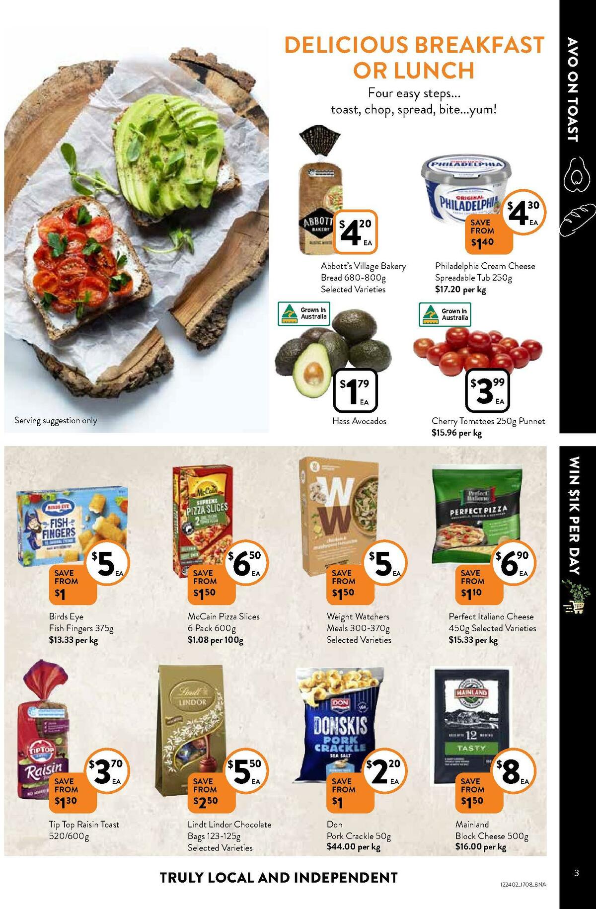FoodWorks Catalogues from 17 August