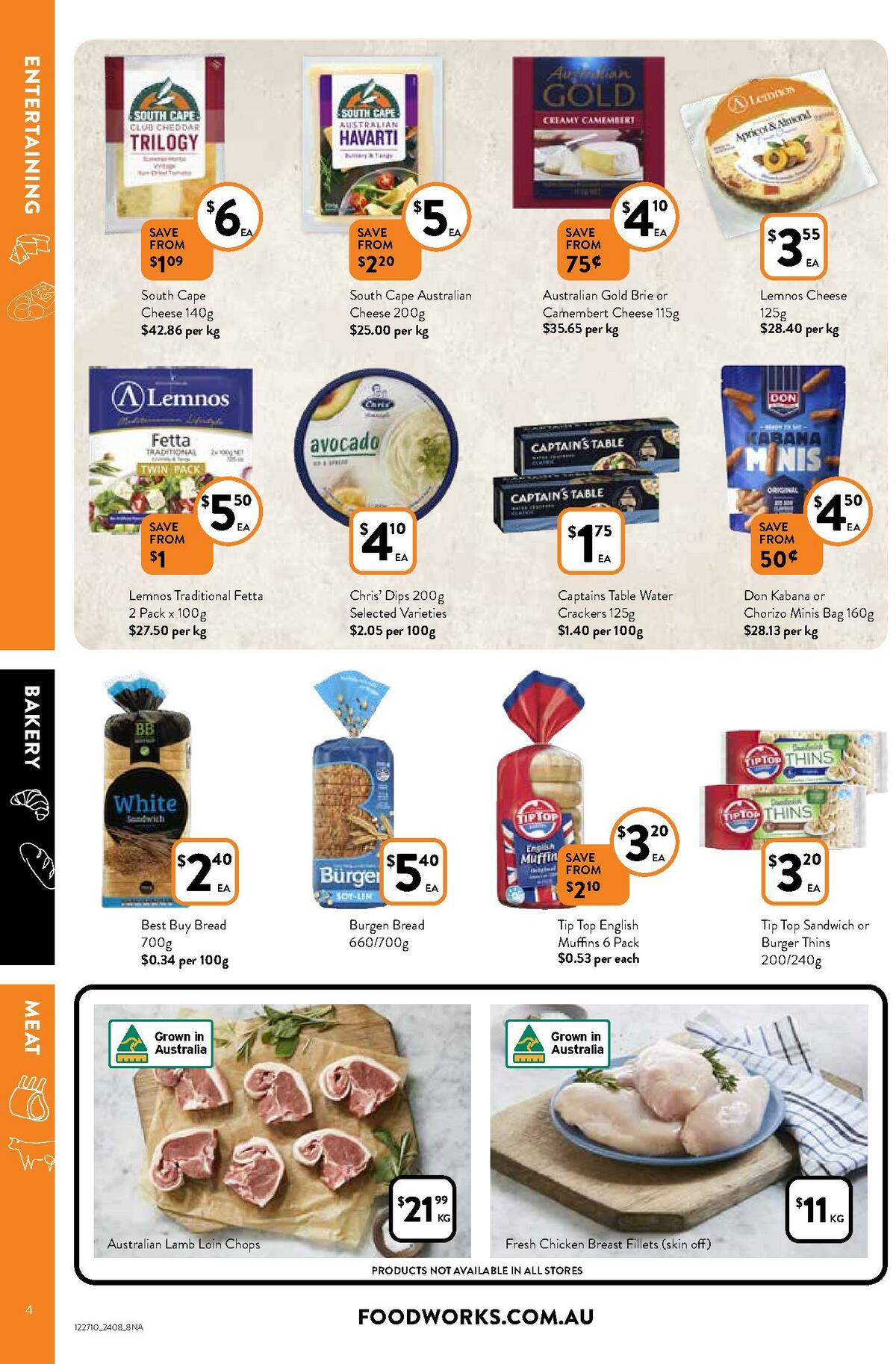FoodWorks Catalogues from 24 August