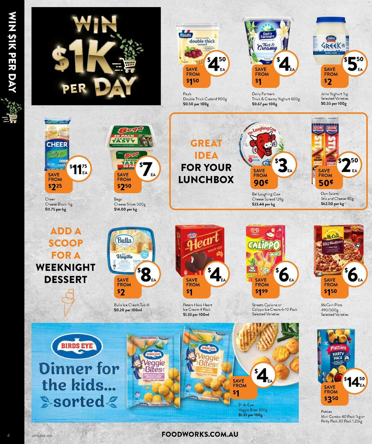 FoodWorks Supermarket Catalogues from 31 August