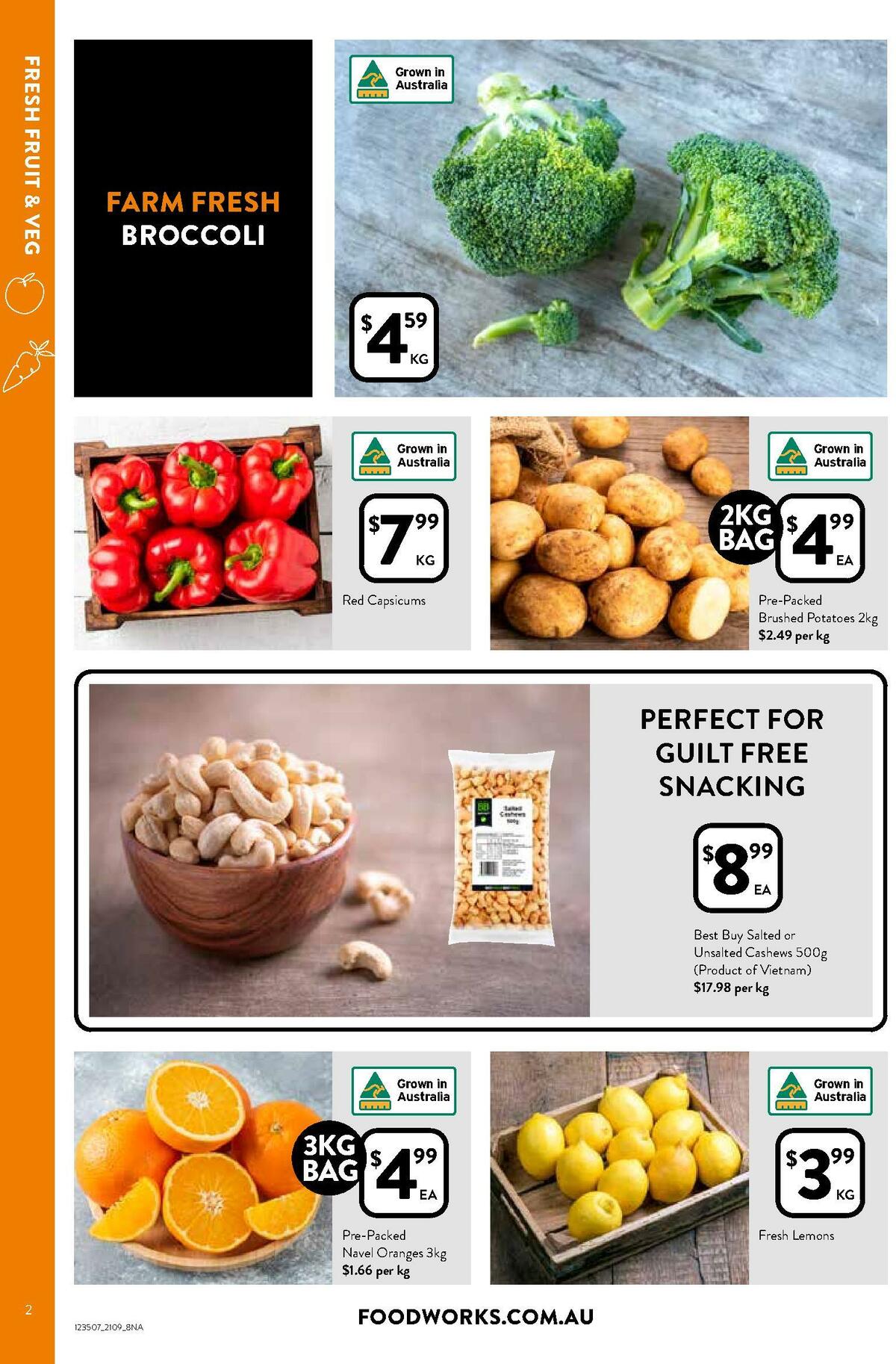 FoodWorks Catalogues from 21 September