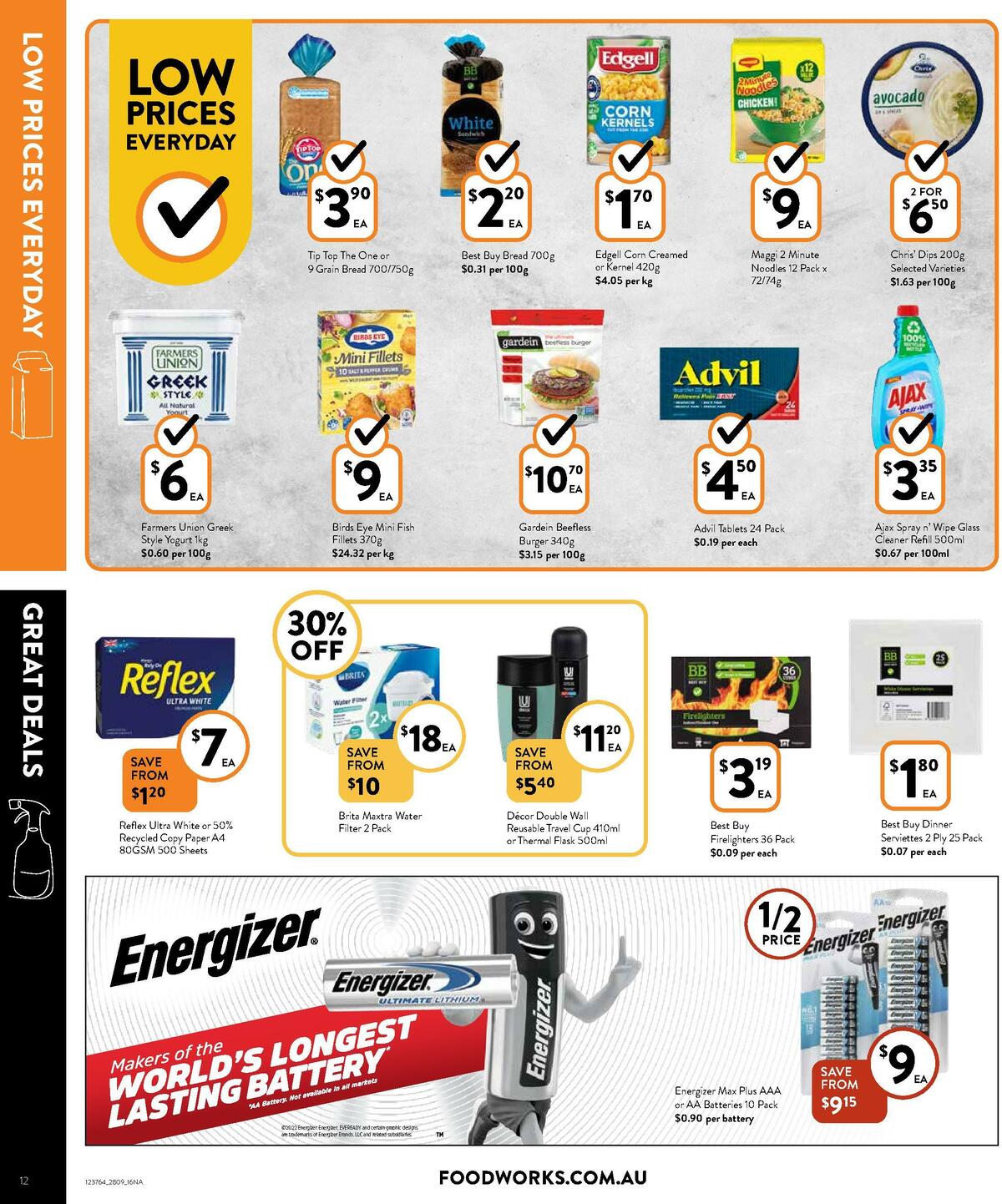 FoodWorks Supermarket Catalogues from 28 September