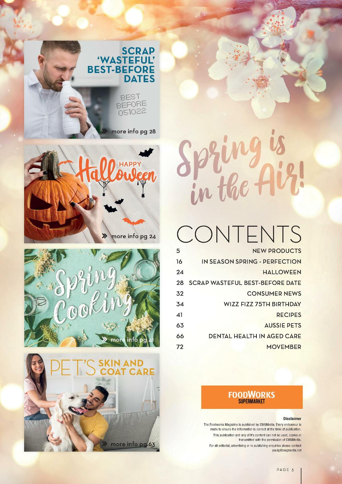 FoodWorks Magazine October/November Catalogues from 1 October