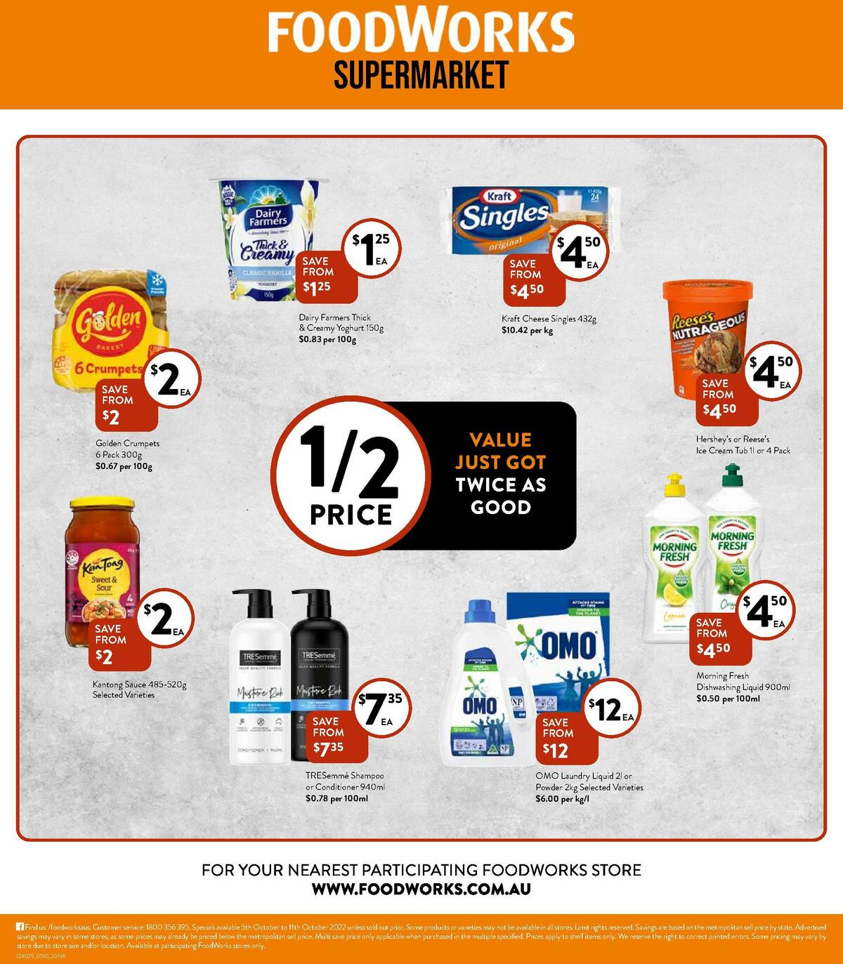 FoodWorks Supermarket Catalogues from 5 October