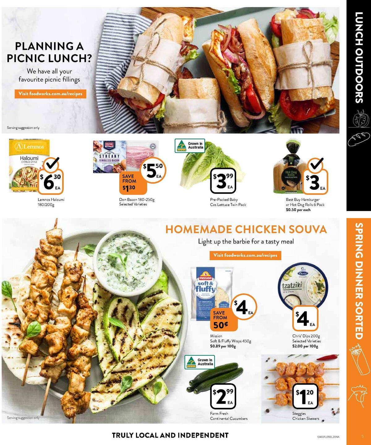 FoodWorks Supermarket Catalogues from 5 October