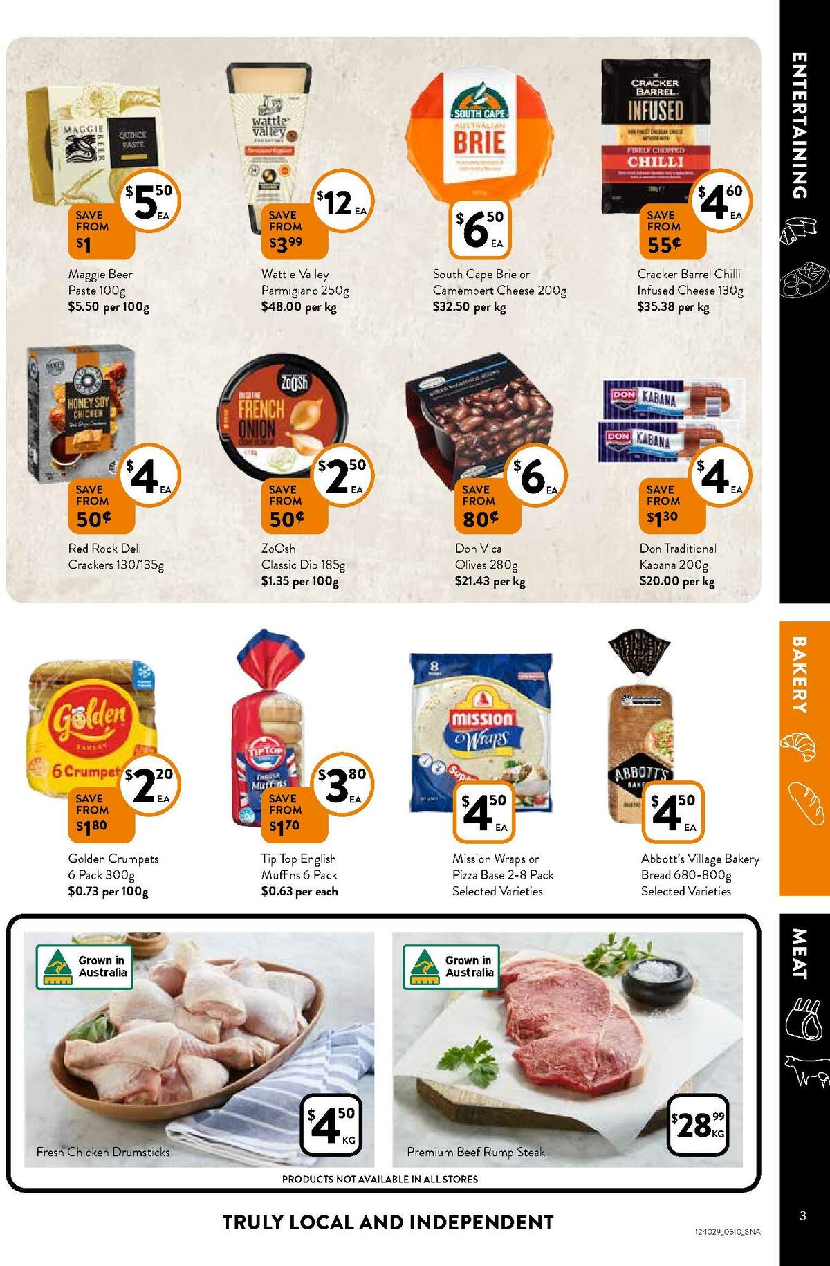 FoodWorks Catalogues from 5 October