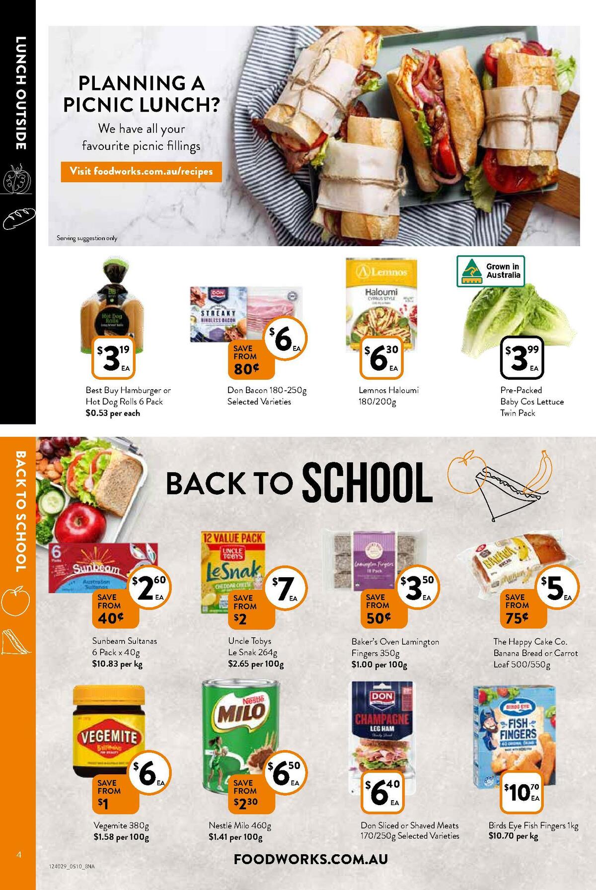 FoodWorks Catalogues from 5 October