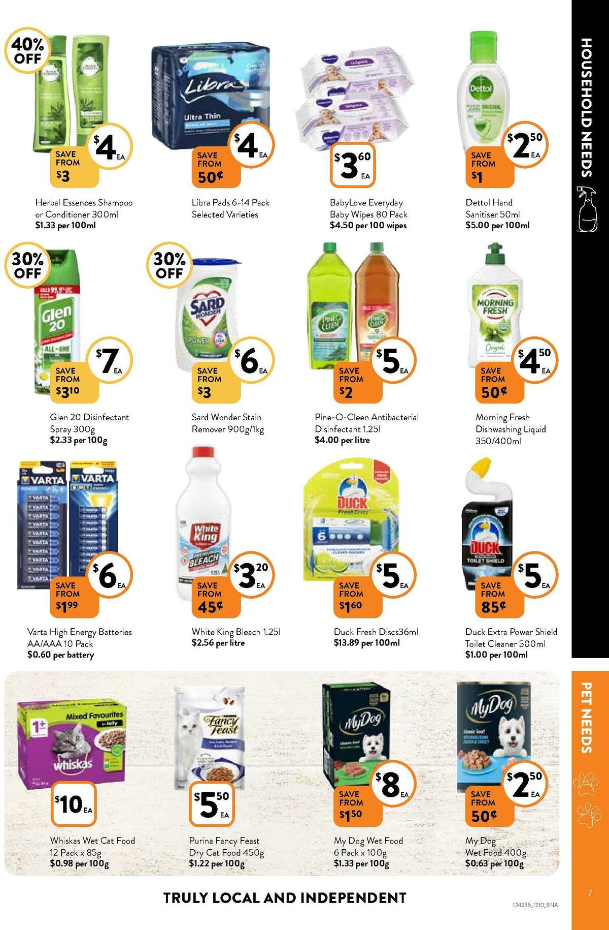 FoodWorks Catalogues from 12 October