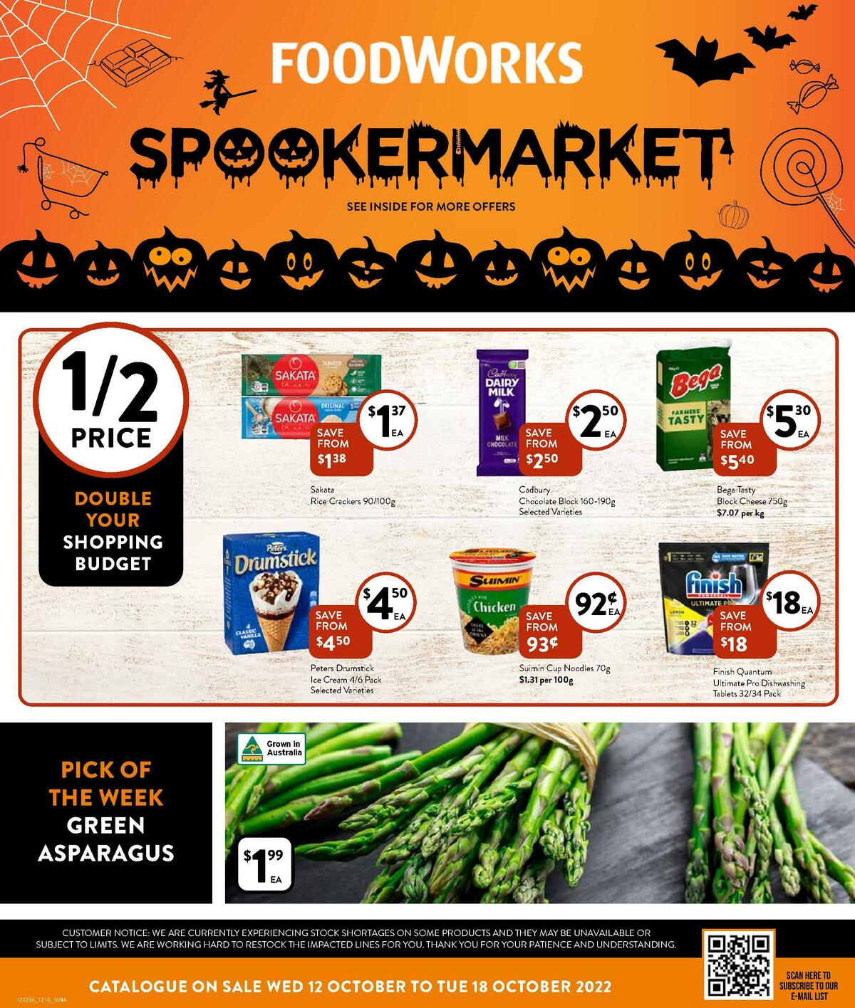 FoodWorks Supermarket Catalogues from 12 October