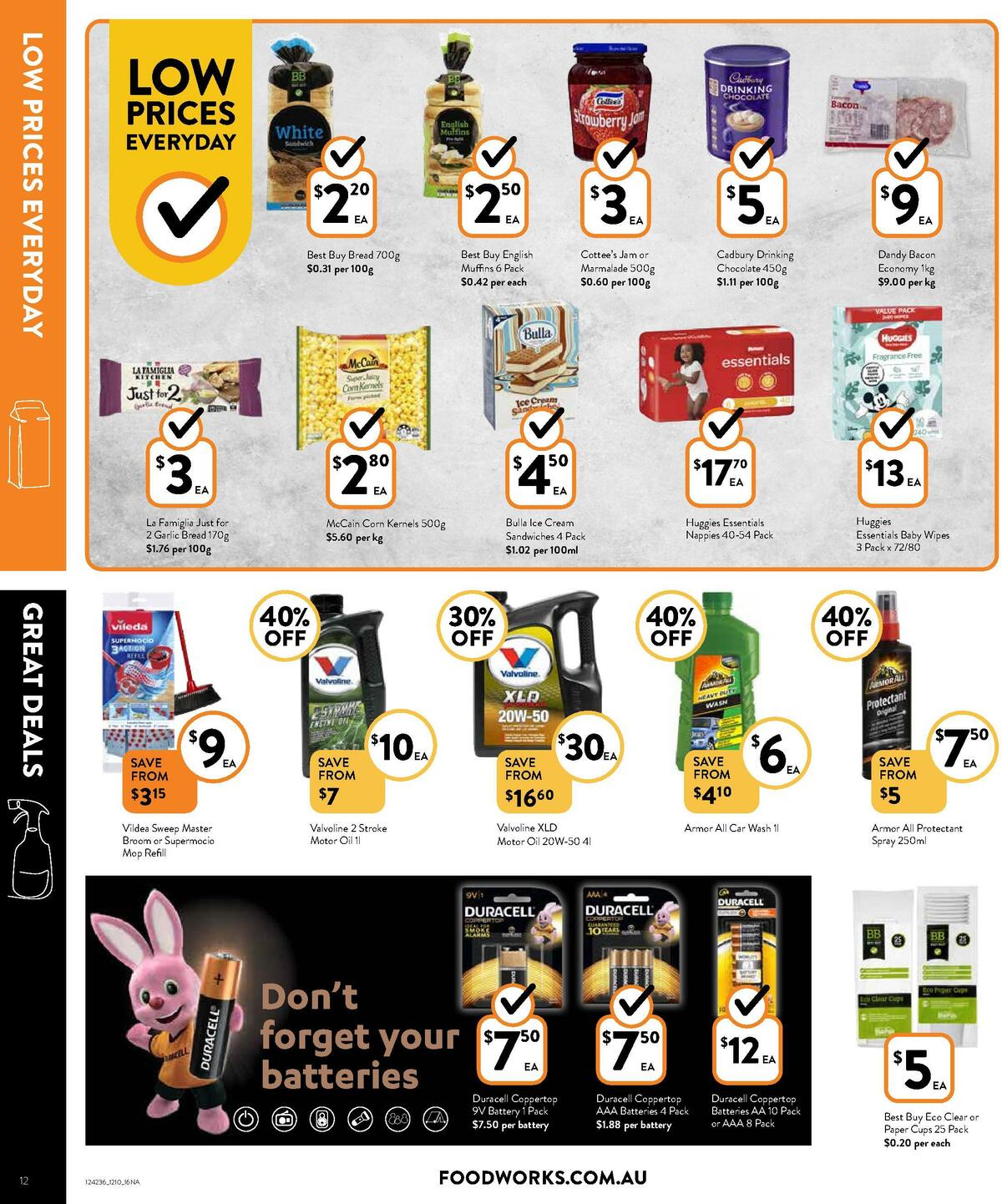 FoodWorks Supermarket Catalogues from 12 October