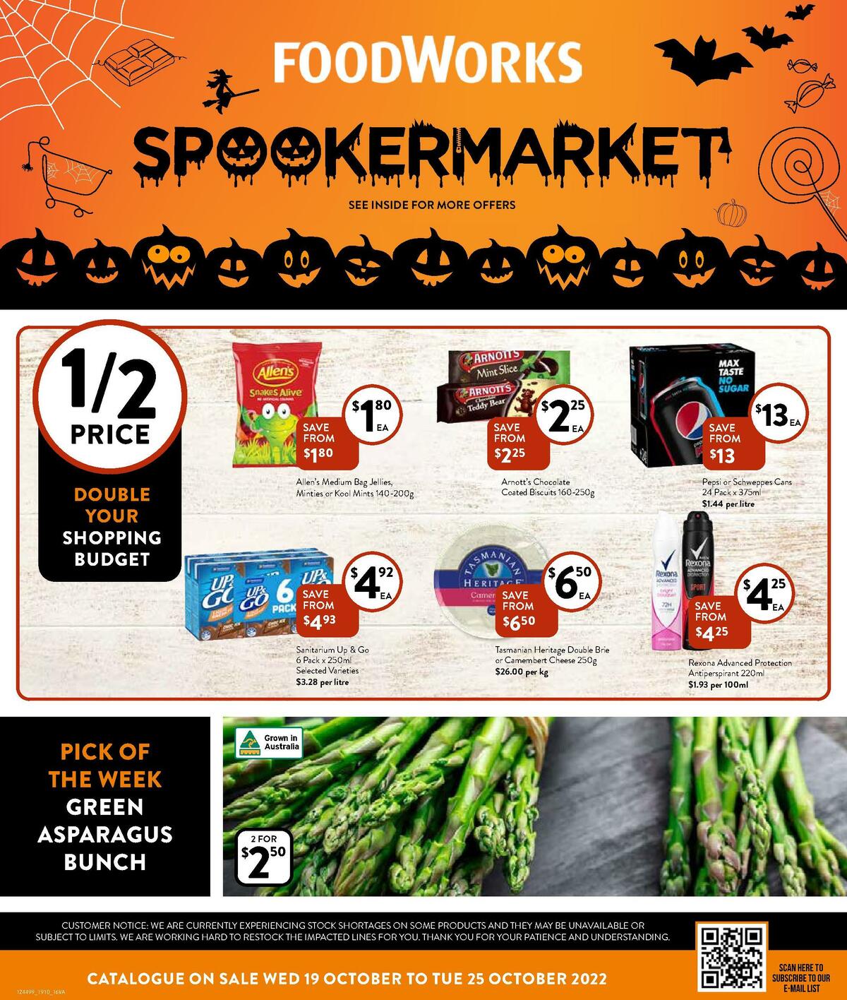 FoodWorks Supermarket Catalogues from 19 October