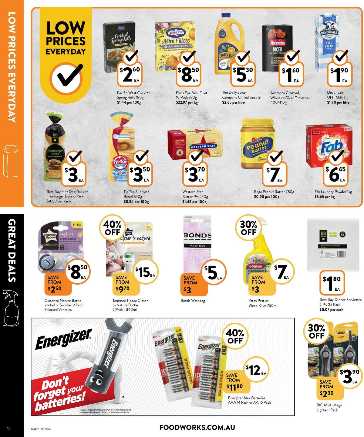 FoodWorks Supermarket Catalogues from 19 October
