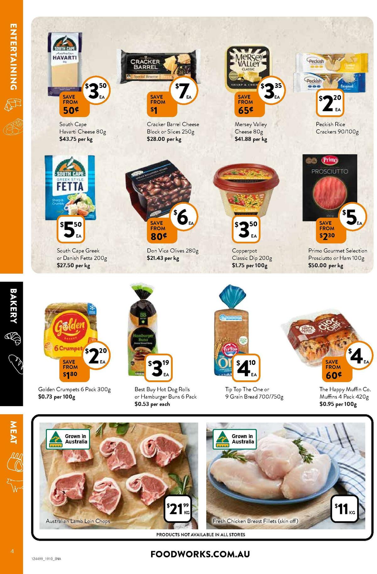 FoodWorks Catalogues from 19 October
