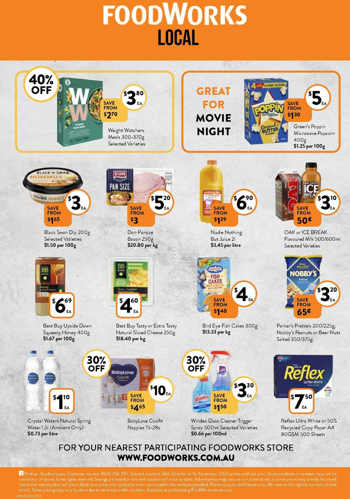 FoodWorks Catalogues from 26 October