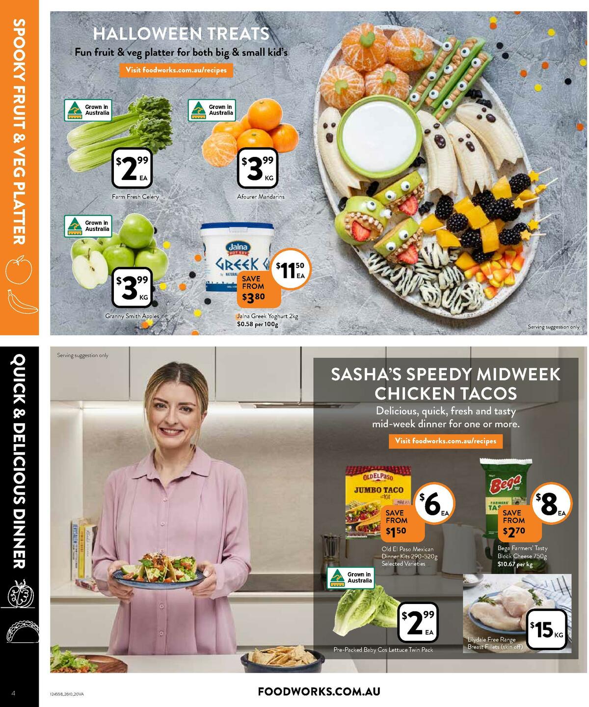 FoodWorks Supermarket Catalogues from 26 October