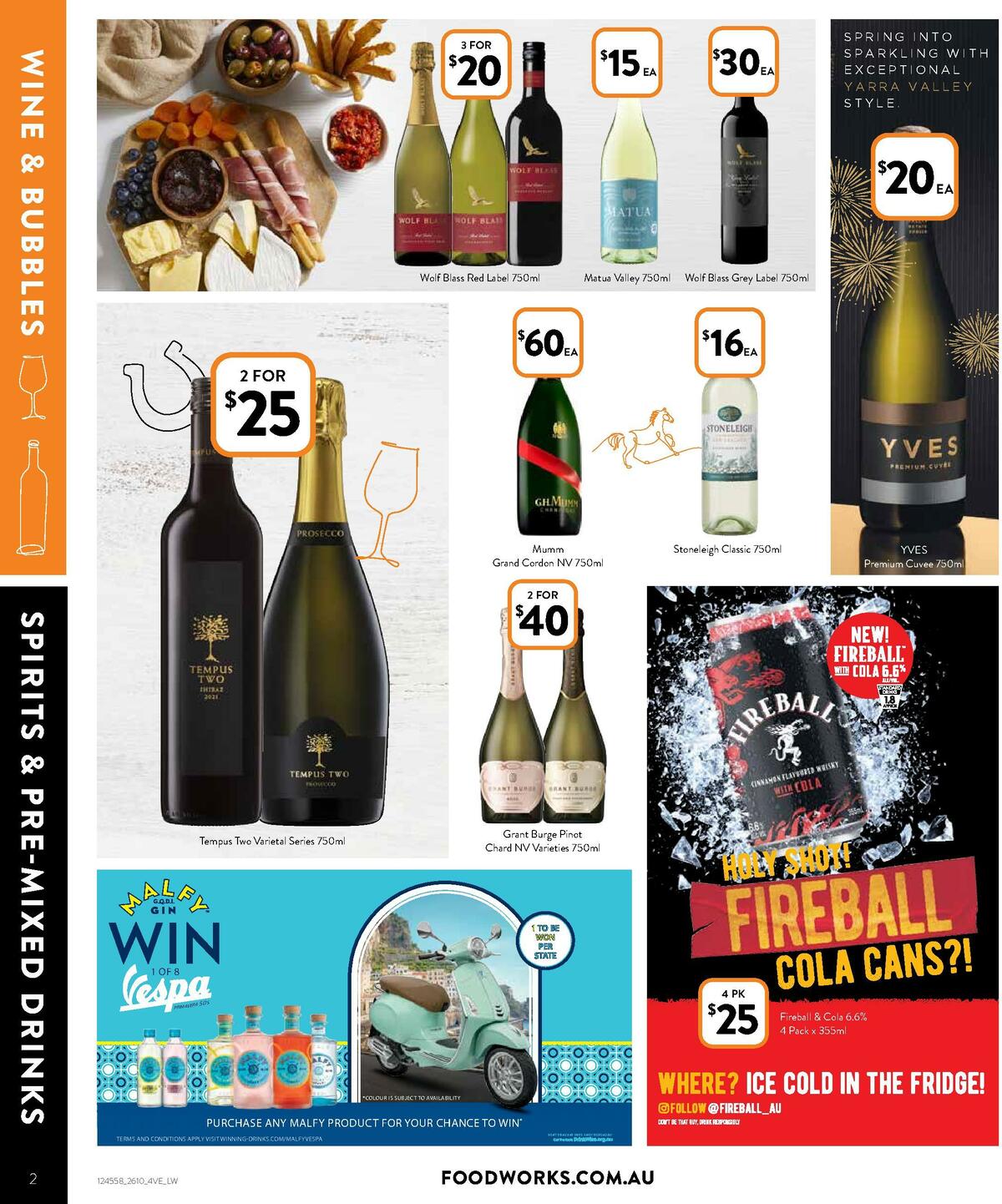 FoodWorks Liquor Catalogues from 26 October