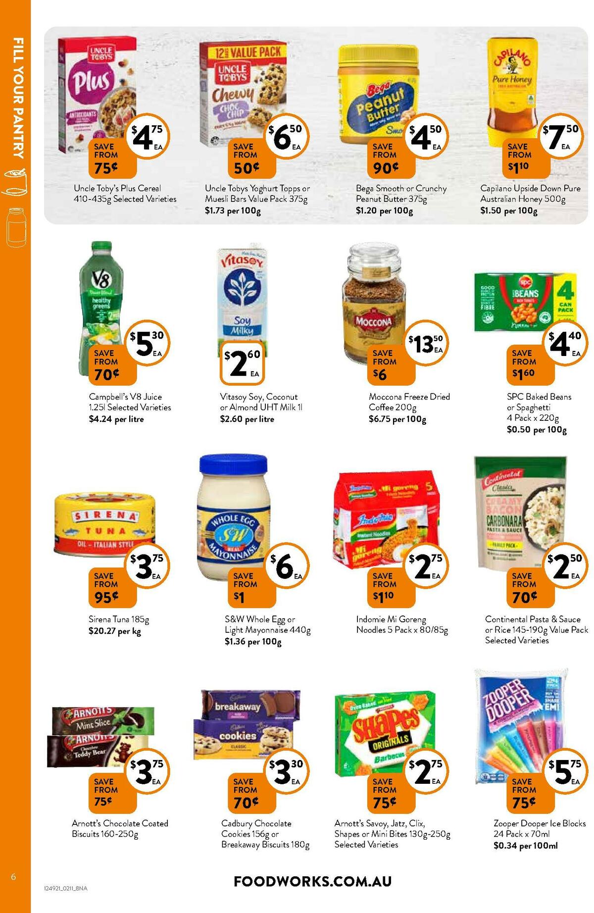 FoodWorks Catalogues from 2 November