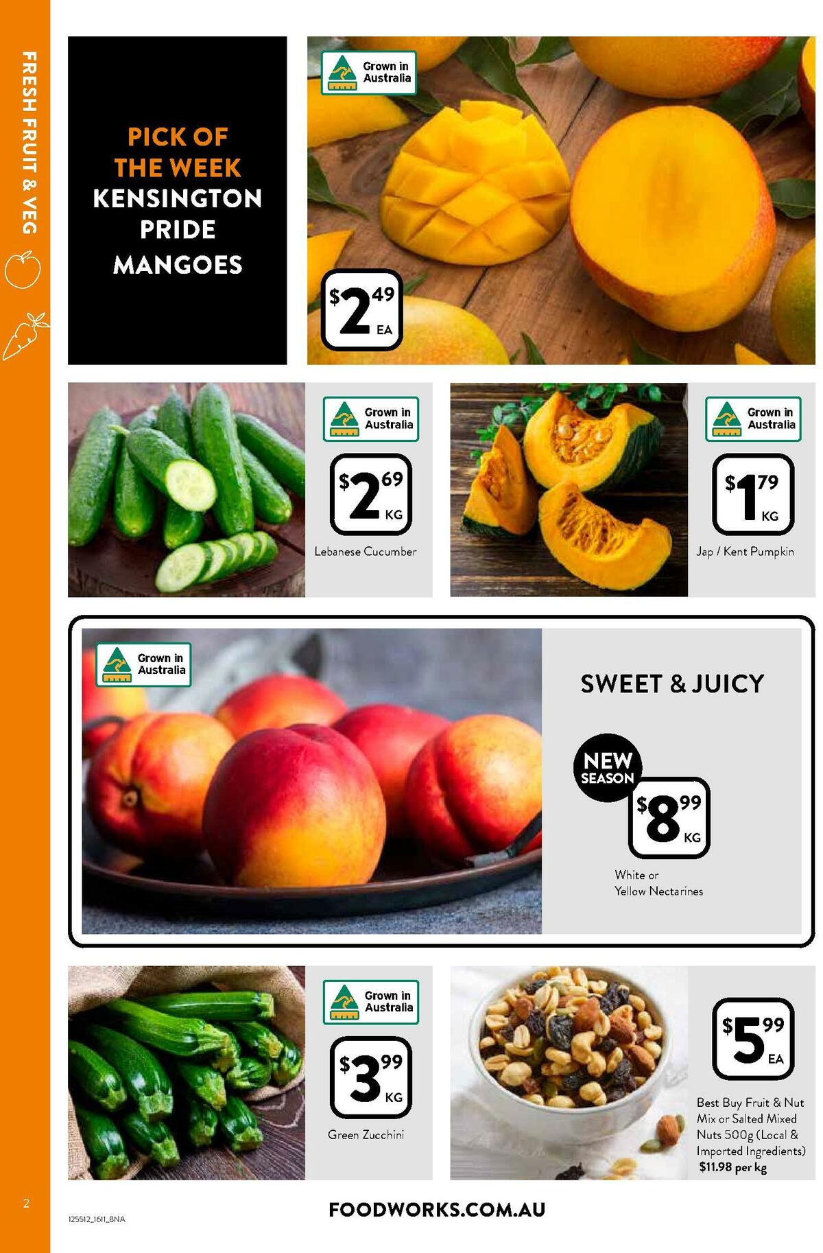 FoodWorks Catalogues from 16 November